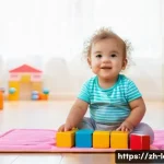 라트비아 GDP 성장률 - **A toddler (approximately 2 years old) wearing a clean diaper**, sitting on a brightly colored play...